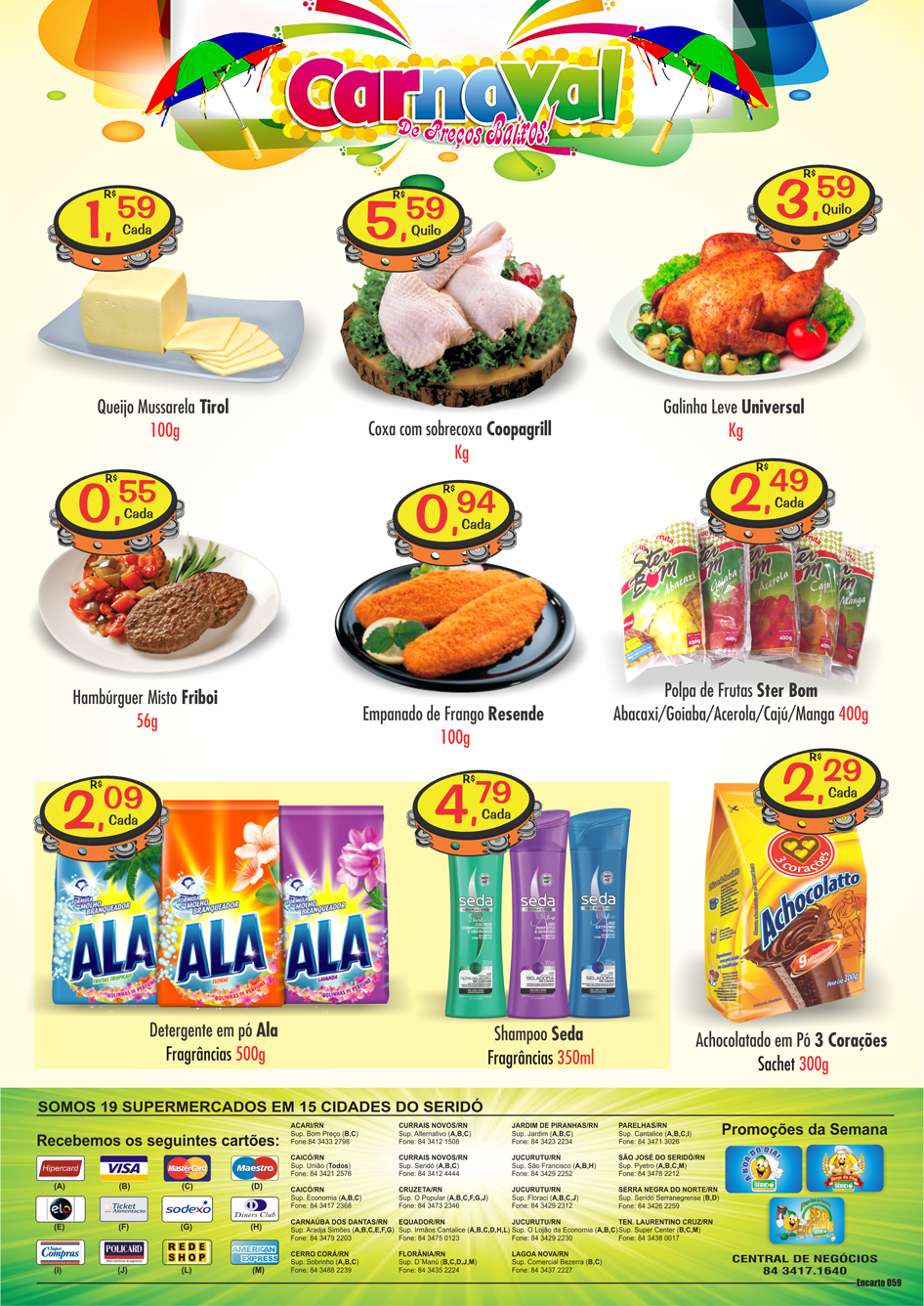 Encarte Extra 059 - verso