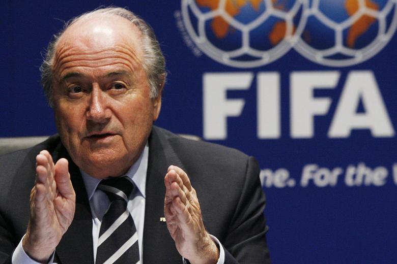 Presidente da Fifa, Joseph Blatter